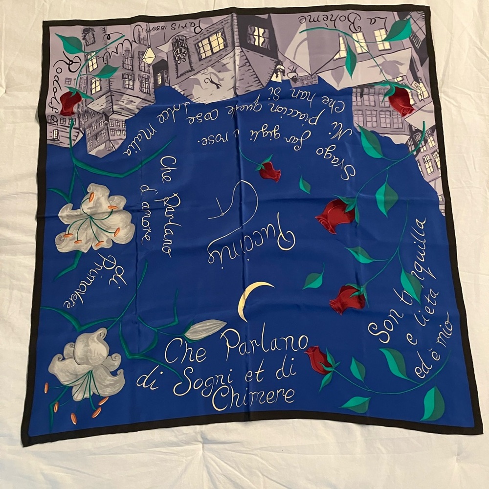 Silk scarf